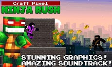 Craft Pixel Ninja Rushのおすすめ画像1