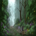 Misty Forest Trail HD Theme Chrome extension download