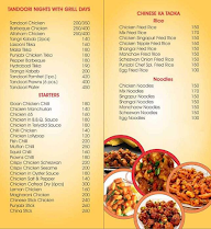 Mr. Punjab menu 2