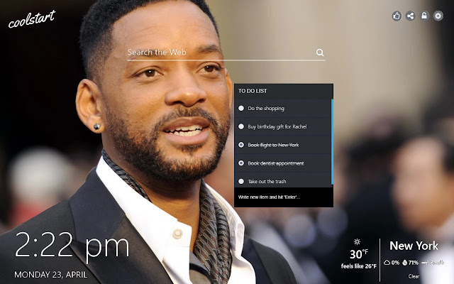 Will Smith HD Wallpapers Social New Tab Theme