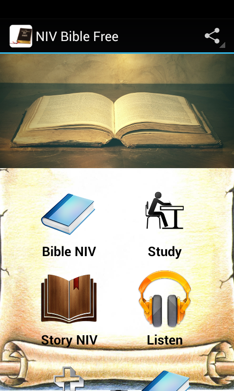 Android application NIV Bible Free screenshort