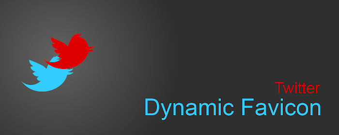 Twitter Dynamic Favicon marquee promo image