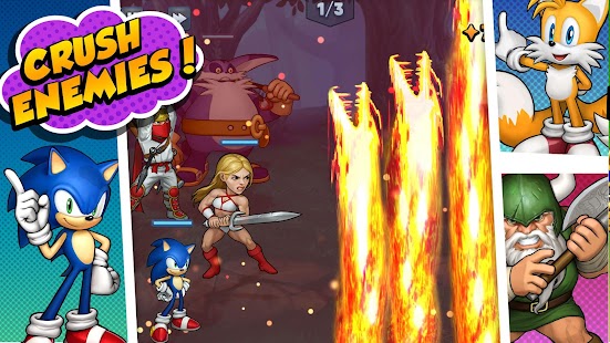 SEGA Heroes: Match 3 RPG Games with Sonic & Crew Screenshot