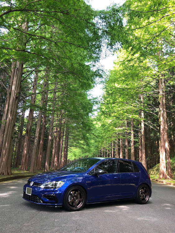 インプレッサ WRX STIのGDBワイドボディ・GDBインプレッサ・ウェッズスポーツTC105X・仲間のクルマ・帝人アカデミー富士のメタセコイヤに関するカスタム事例の投稿画像2枚目