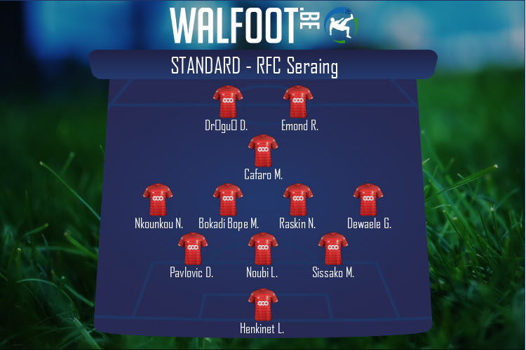 Composition Standard | Standard - RFC Seraing (13/03/2022)