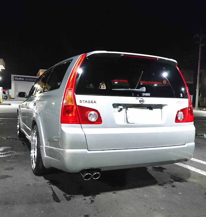 ステージアの洗車に関するカスタム事例の投稿画像1枚目