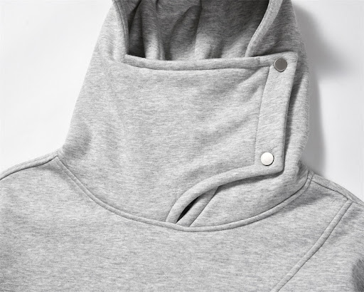 Title 9, Mens Niche Irregular Stitching Loose Casual Au...