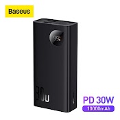 [Mã Elbmo12 Giảm 12% Đơn 500K] Pin Sạc Dự Phòng Mini Baseus Adaman2 30W 10000Mah Cho13 Pro Maxpro