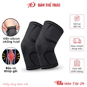 Bó Gối Đá Bóng, Đai Bó Gối Chạy Bộ Tập Gym Bóng Chuyền Đàn Hồi Bảo Vệ Khớp Gối