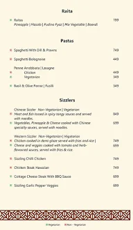 Flavours - Singhania Sarovar Portico menu 7