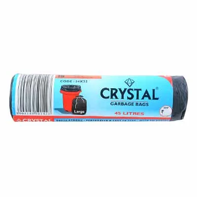 Crystal Garbage Bag Pouch M 60 Pcs (19X21)