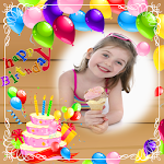 Cover Image of डाउनलोड birthday cute frame 1.0 APK