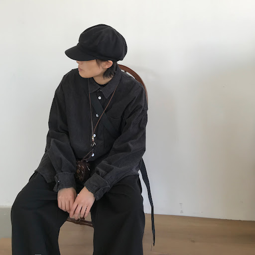 Title 9, Vintage Corduroy Shirt Mens Loose And Warm Coa...