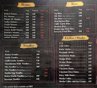 The Muqin Momo's menu 2