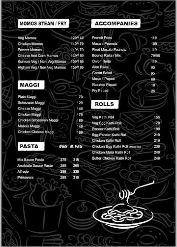 The Foodie Express menu 