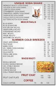 Shake And Juice.com menu 2