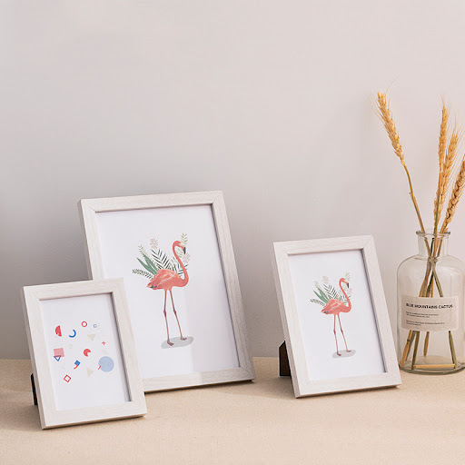 Title 1, Simple Wooden Photo Frame Set for Wall Pictures...