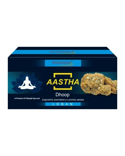 Patanjali Aastha Dhoop Loban - 61 gm