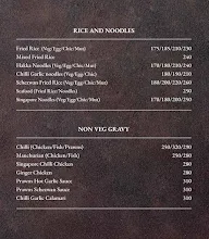 Sealord Restaurant menu 8