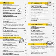 Karachi Bakery menu 2