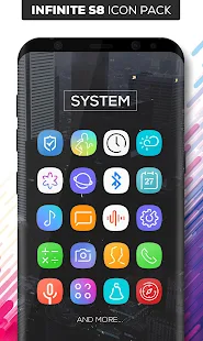  Infinite S8 Icon Pack: miniatura de captura de pantalla  