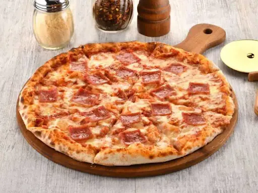 Chicken Ham And Cheese Pizza [10 Inch]