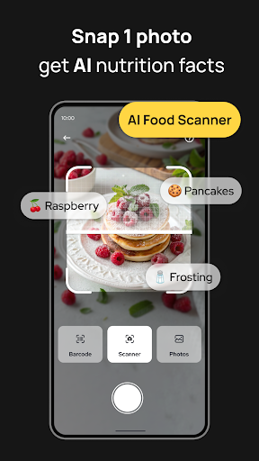 Screenshot FitCal AI food calorie scanner