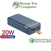 Sạc Dự Phòng Remax Rpp - 200 50000Mah (Sạc Nhanh Qc3.0 18W, 22.5W, Pd 20W, Vooc 2.0) - Bh 1 Năm - Hoàng Yến Computer