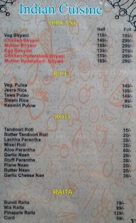 Kar C Lounge & Restaurant menu 5