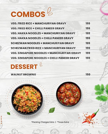 Chinese Bowl Company menu 