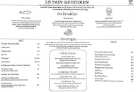 Le Pain Quotidien menu 2