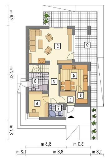 Zaczarowany - C356 - Rzut parteru