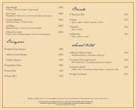 Baluchi - The Lalit menu 7