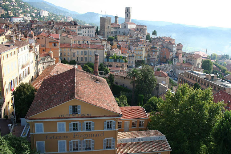 Grasse, north of Cannes, has been a key city in the French perfume industry.