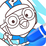 Cover Image of Download Pororo SketchBook Game - Painting, Color 2.0.0 APK