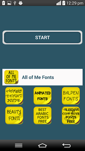 All of Me Fonts