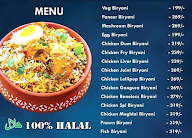 Biryani Bazar menu 1