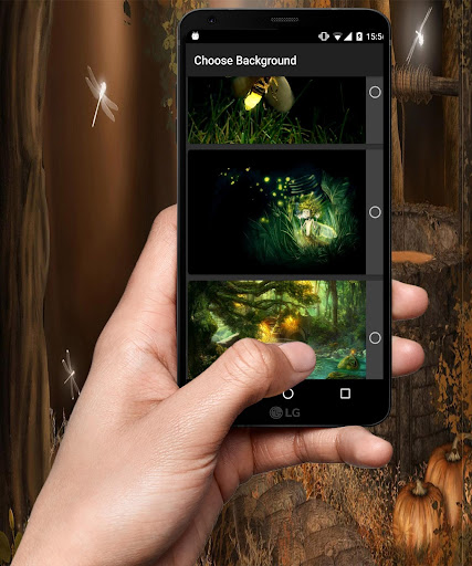 Fireflies Live Wallpaper 4K - Sensor, Multi Touch