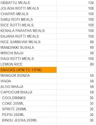 Shri Guru Basaveshwar Khanawali menu 1