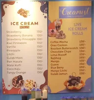 Creamist menu 3