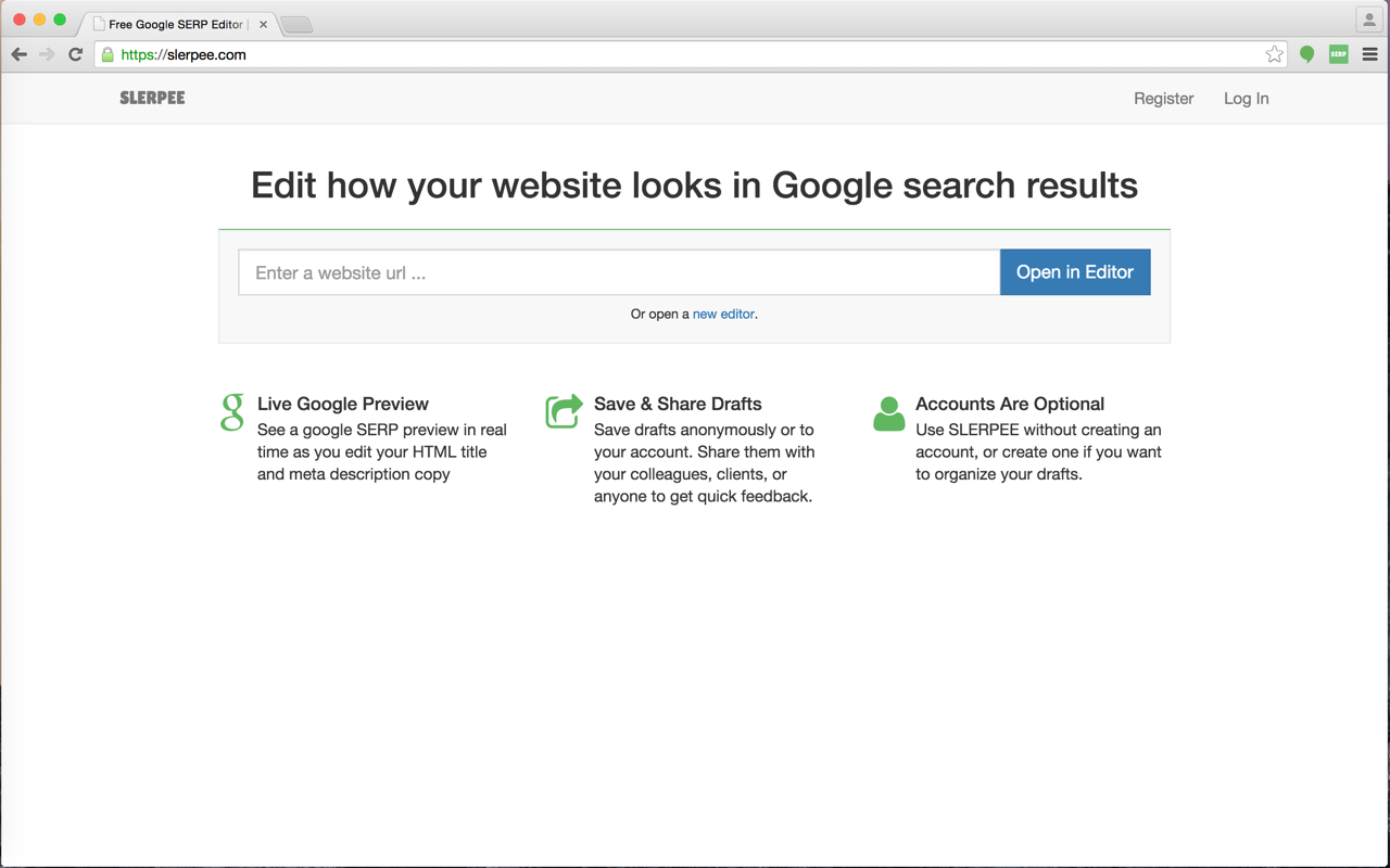 SLERPEE SERP SEO Tool Preview image 1