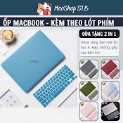 [Full Model 2020] Combo Ốp Macbook, Phủ Phím Cùng Màu (Tặng Nút Chống Bụi & Kẹp Chống Gẫy Sạc )