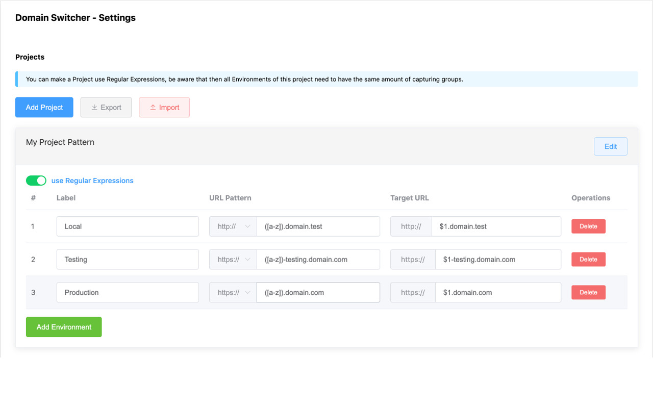 Domain Switcher Preview image 2