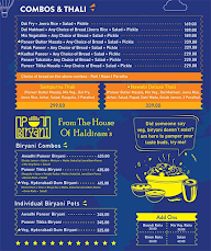 Haldiram's Restaurant menu 1