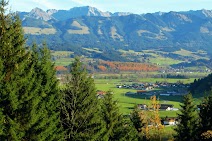 Bihlerdorf Hüttenberg Blaichach Allgäu Wandern