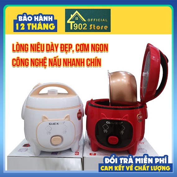 Nồi Cơm Điện Mini Cuckoo Gk 287 Dung Tích 1 Lít Có Chống Dính, Bảo Hành 12 Tháng