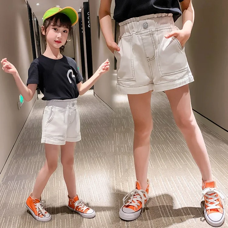 Korean Version of Children's Western Style Summer Casual Pants, Trendy Kids' Wear, Comfortable and Stylish, Perfect for 
