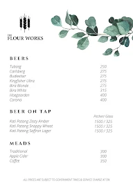 The Flour Works menu 6