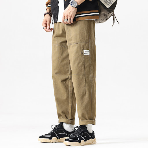 Title 5, Casual Pants Loose Straight Mountain Overalls. ...