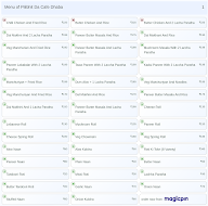 Pilibhit Da Cafe Dhaba menu 1